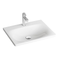 Ravak XJX01260000 - Įleidžiamas praustuvas BALANCE 60x46,5 cm keramika/balta