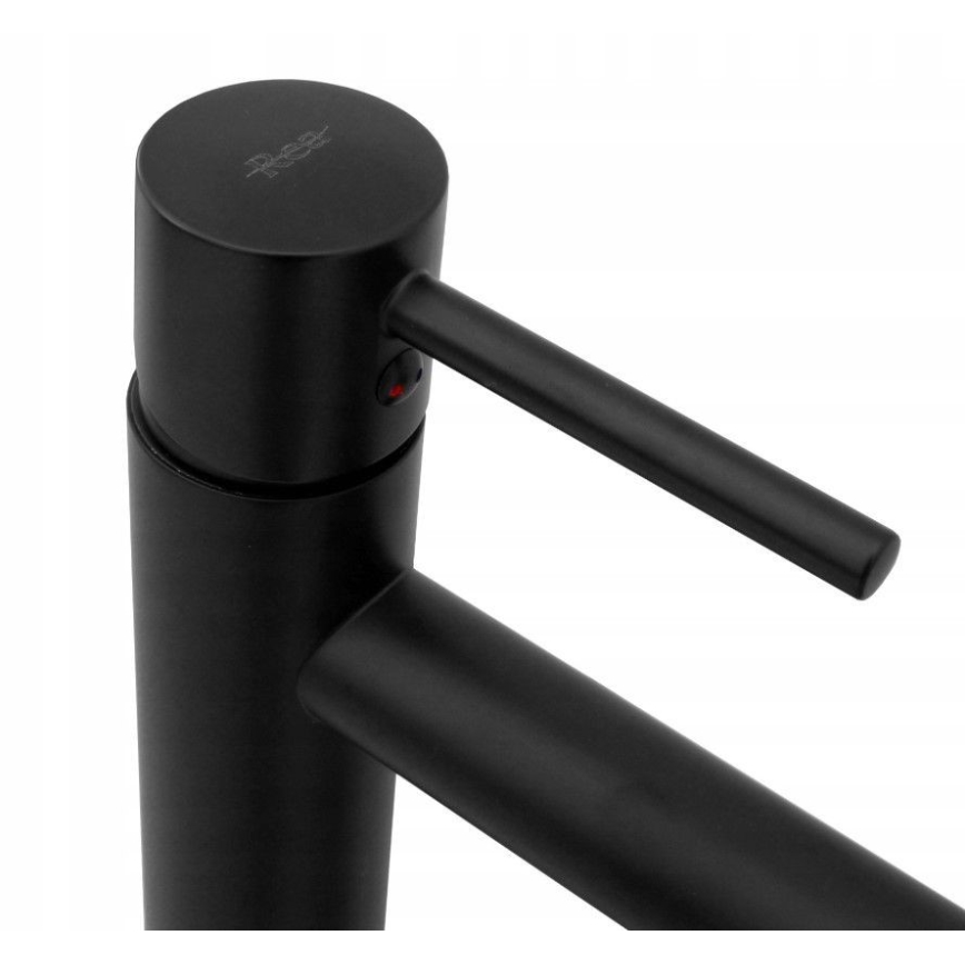 REA-B0229 - Praustuvo maišytuvas TESS 31,5 cm juodas