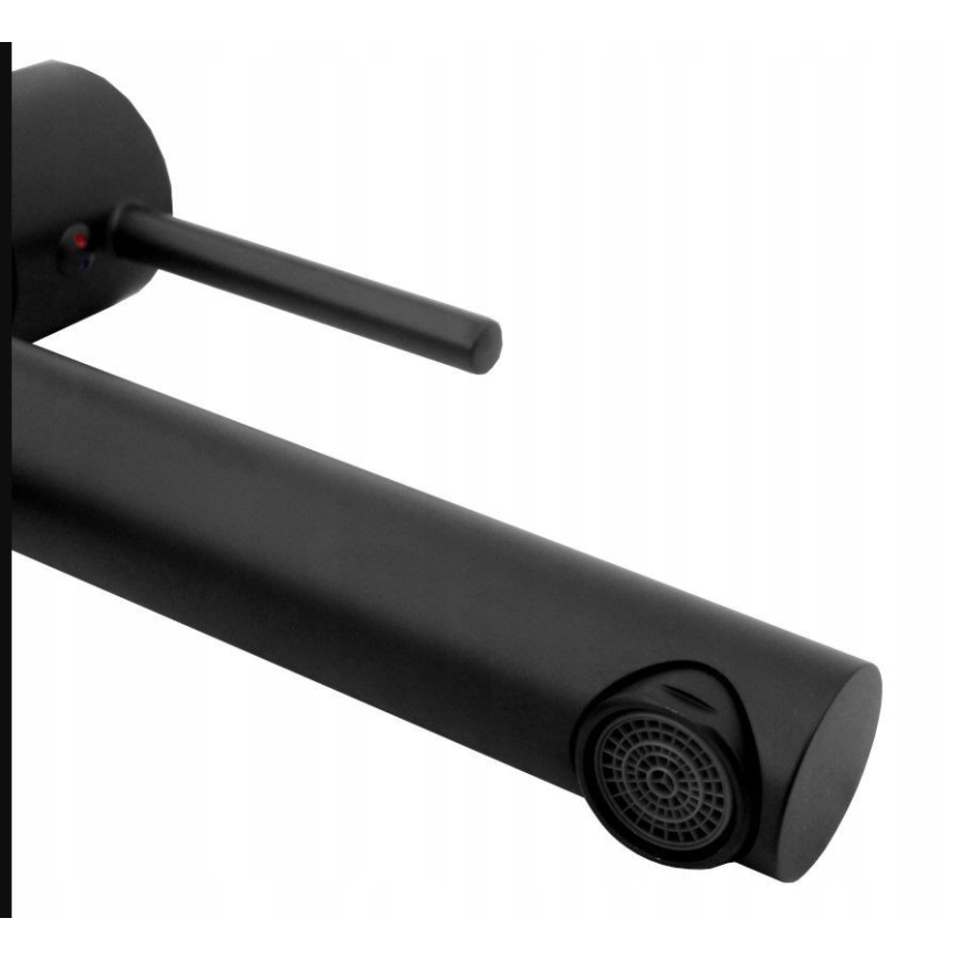 REA-B0229 - Praustuvo maišytuvas TESS 31,5 cm juodas