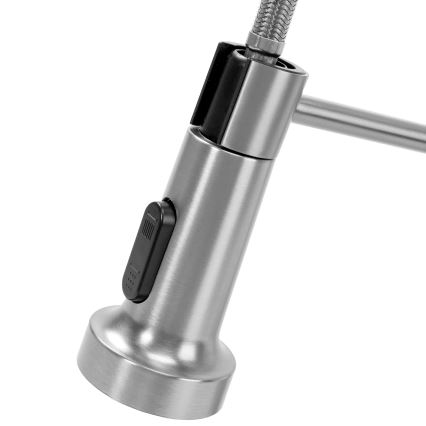 REA-B0417 - Virtuvinis maišytuvas su ištraukiamu antgaliu COLIN 42,5 cm nikelis