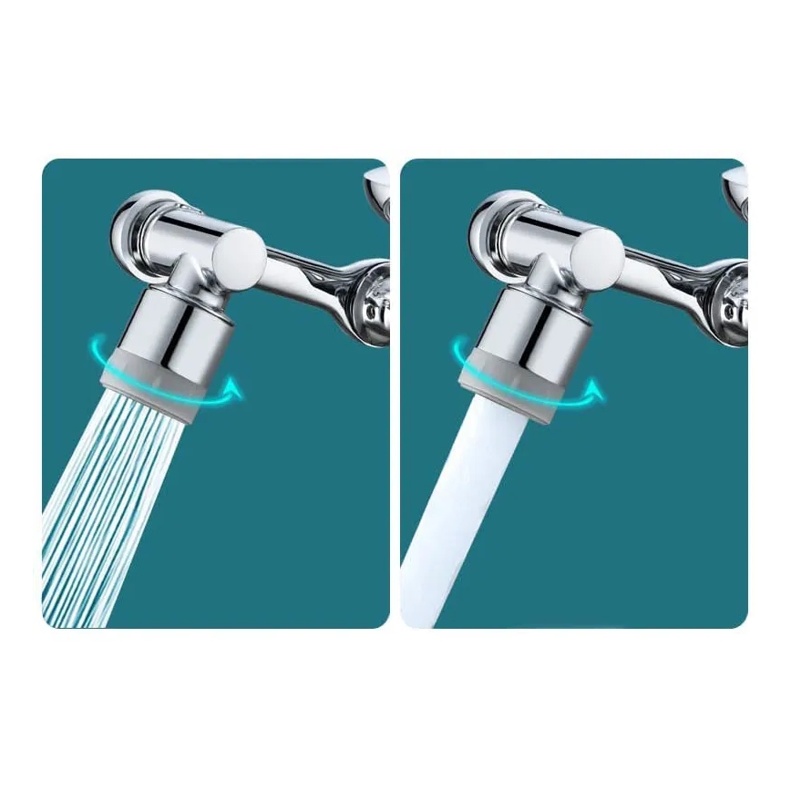 REA-B0660 - Sukamas antgalis praustuvo maišytuvui, blizgus chromas