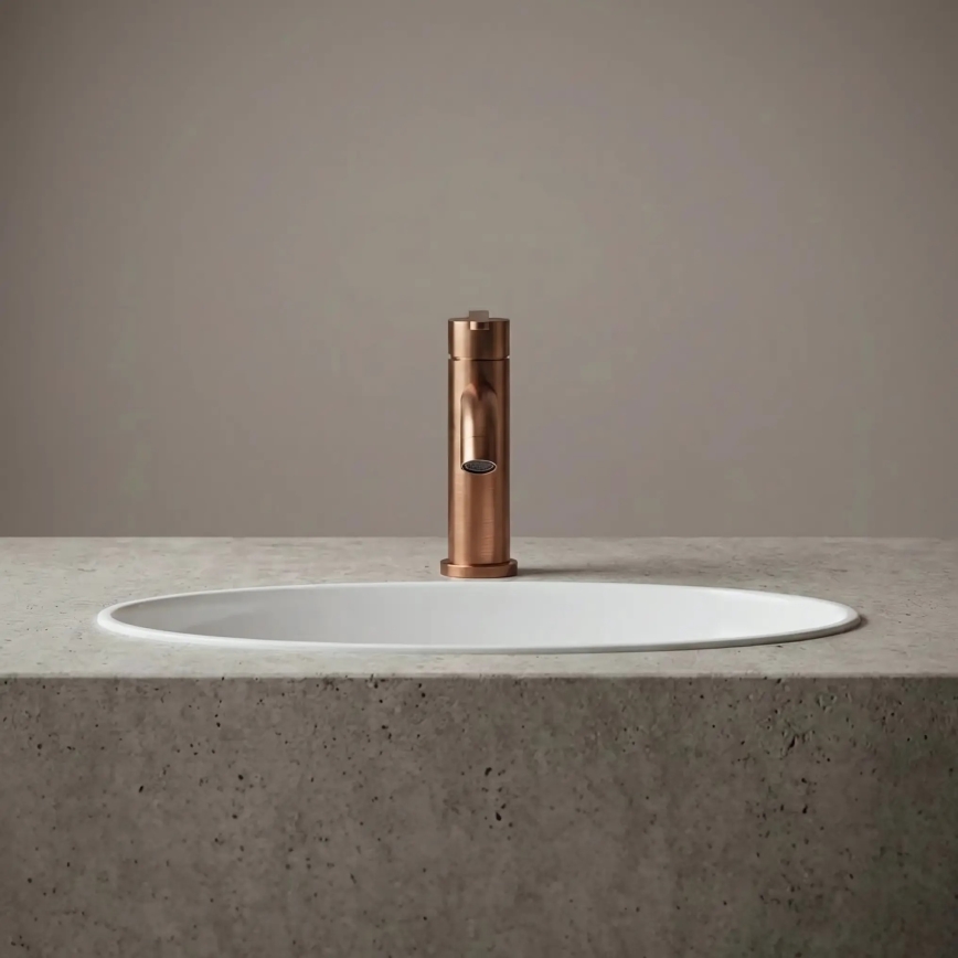 REA-B0970 - Praustuvo maišytuvas ONTARIO 17,5 cm, šlifuoto vario apdaila