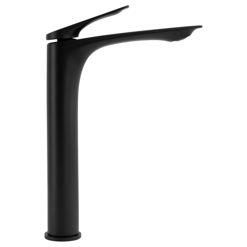 REA-B1126 - Maišytuvas praustuvui AVALON 30 cm juodas