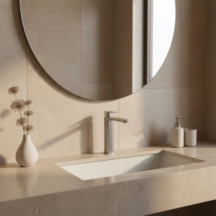 REA-B4588 - Praustuvo maišytuvas ARLO 30 cm nikelis