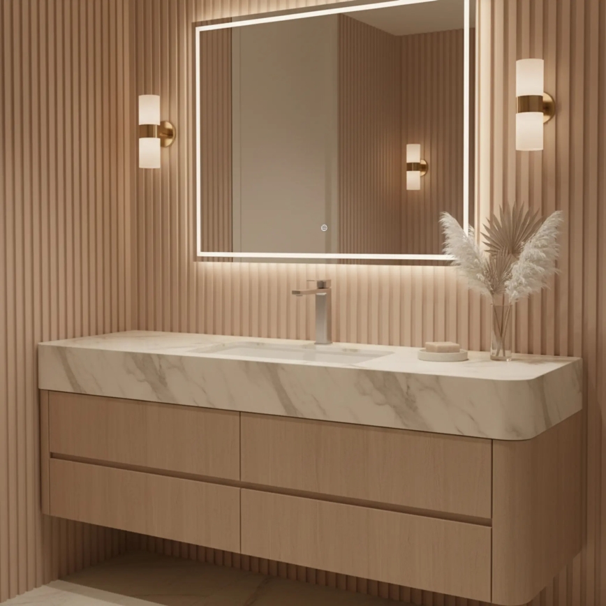 REA-B4588 - Praustuvo maišytuvas ARLO 30 cm nikelis