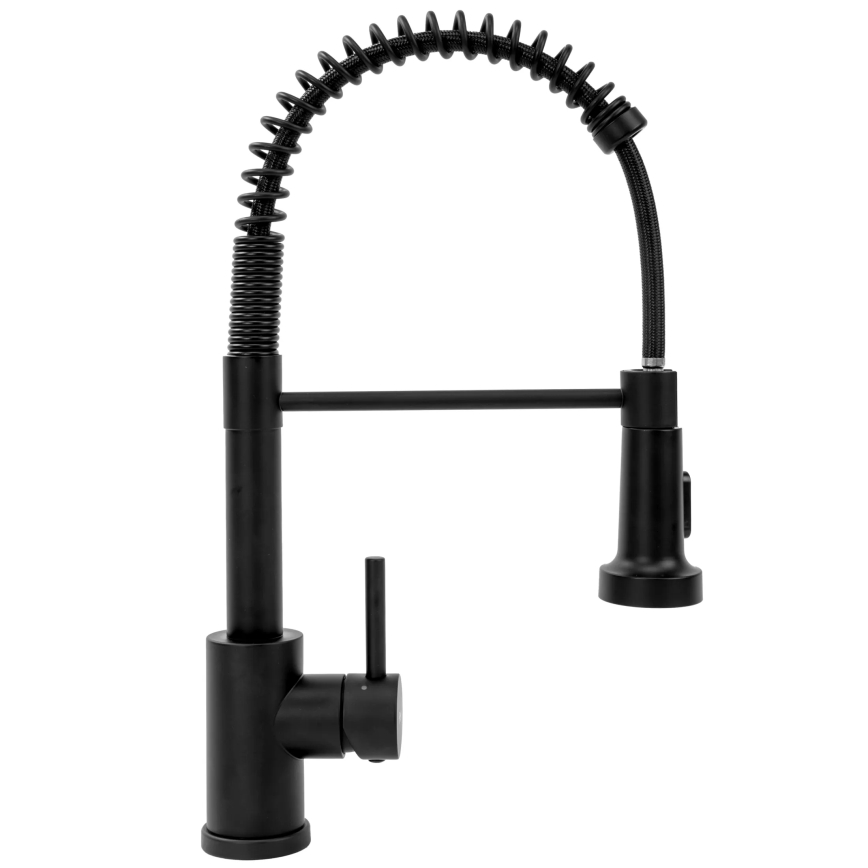 REA-B4820 - Virtuvinis maišytuvas su ištraukiama dušele COLIN 42,5 cm juodas