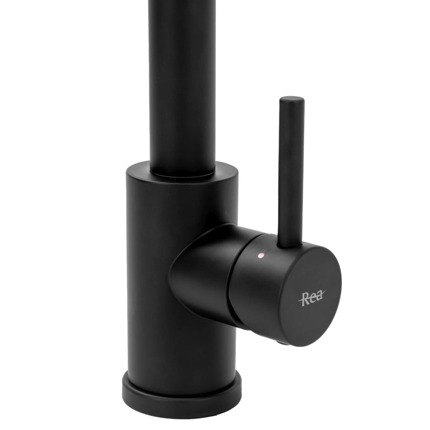 REA-B4820 - Virtuvinis maišytuvas su ištraukiama dušele COLIN 42,5 cm juodas