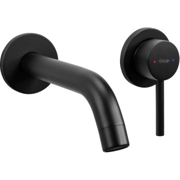 REA-B5332 - Potinkinis praustuvo maišytuvas OWEN juodas