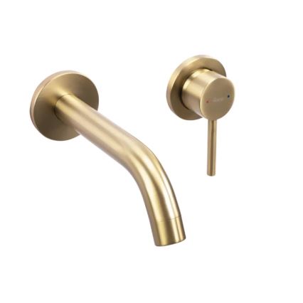 REA-B5334 - Praustuvo maišytuvas potinkiniam montavimui OWEN, šlifuoto aukso spalvos