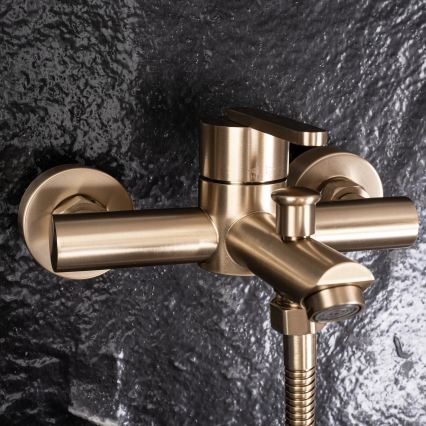 REA-B5513 - Vonios komplektas ONTARIO, šlifuoto aukso