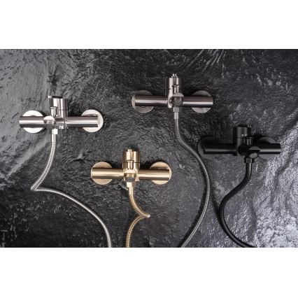 REA-B5514 - Vonios rinkinys su maišytuvu ONTARIO, šlifuotas plienas