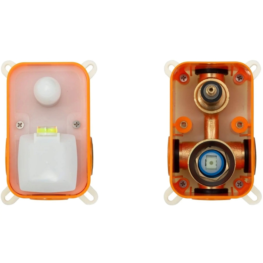 REA-B6440 - Vonios komplektas su įleidžiamu maišytuvu LUNGO matinė balta