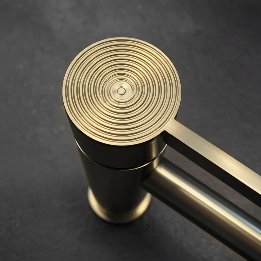 REA-B6444 - Praustuvo maišytuvas FOSTER 18,2 cm, auksinis