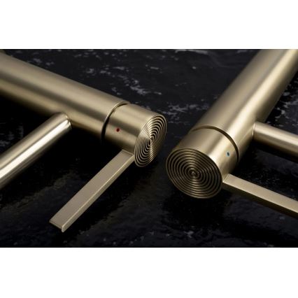 REA-B6444 - Praustuvo maišytuvas FOSTER 18,2 cm, auksinis