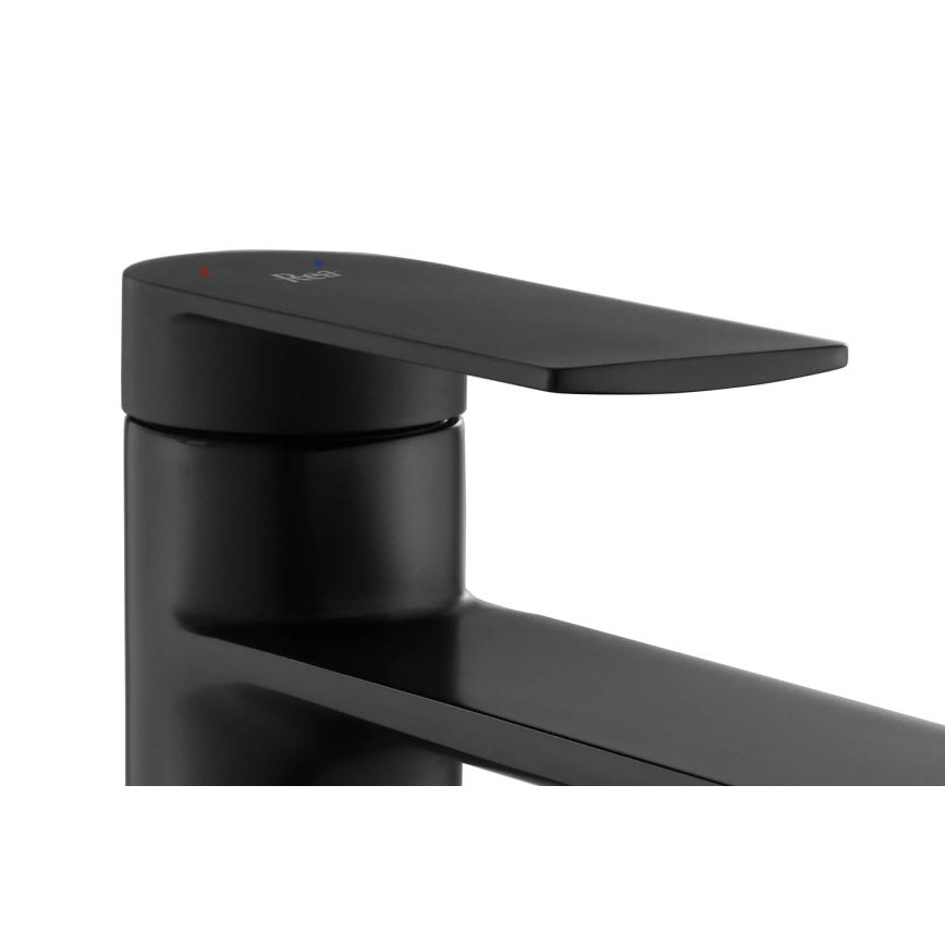 REA-B9988 - Praustuvo maišytuvas STORM 29,5 cm matinė juoda