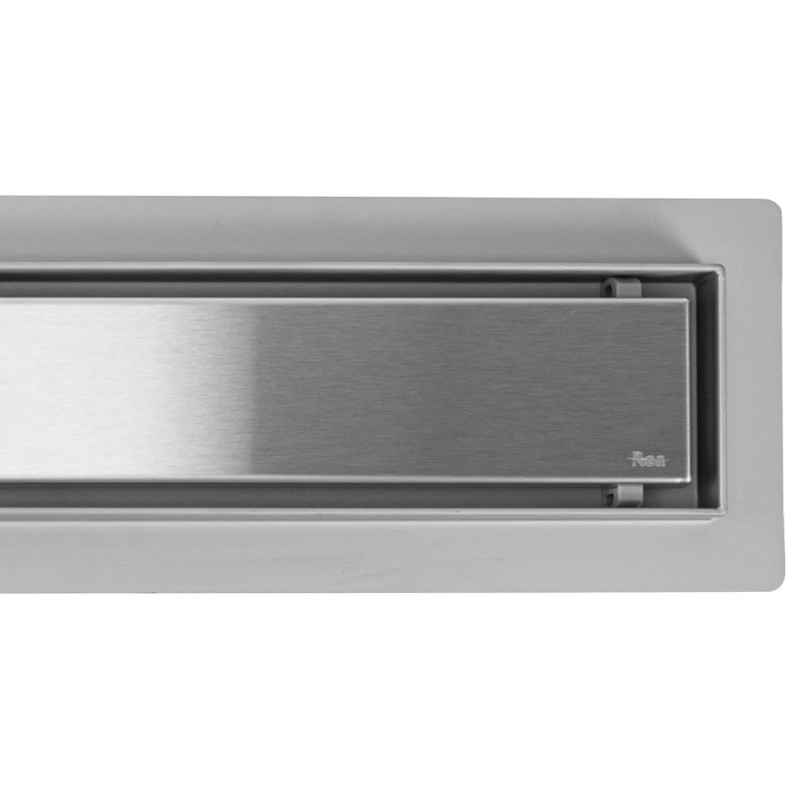 REA-G2501 - Nutekamasis latakas NEOX 60 cm, nerūdijančio plieno