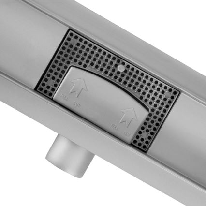 REA-G2501 - Nutekamasis latakas NEOX 60 cm, nerūdijančio plieno