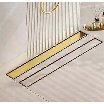 REA-G2562 - Nuotekų latakas NEOX 70 cm nerūdijančio plieno/auksinis