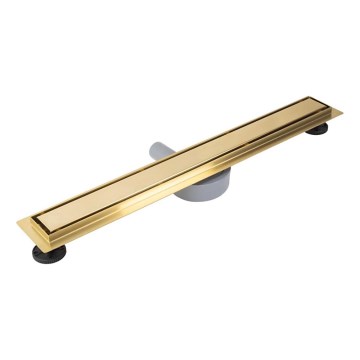 REA-G2702 - NEOX PRO 70 cm nutekamasis latakas, nerūdijančio plieno/šlifuota aukso spalva
