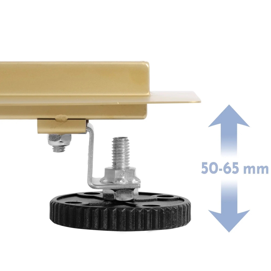 REA-G2738 - Nutekamasis latakas NEOX PRO 100 cm auksinis