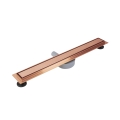 REA-G4802 - NEOX PRO nuotekų latakas 80 cm, šlifuotas varis