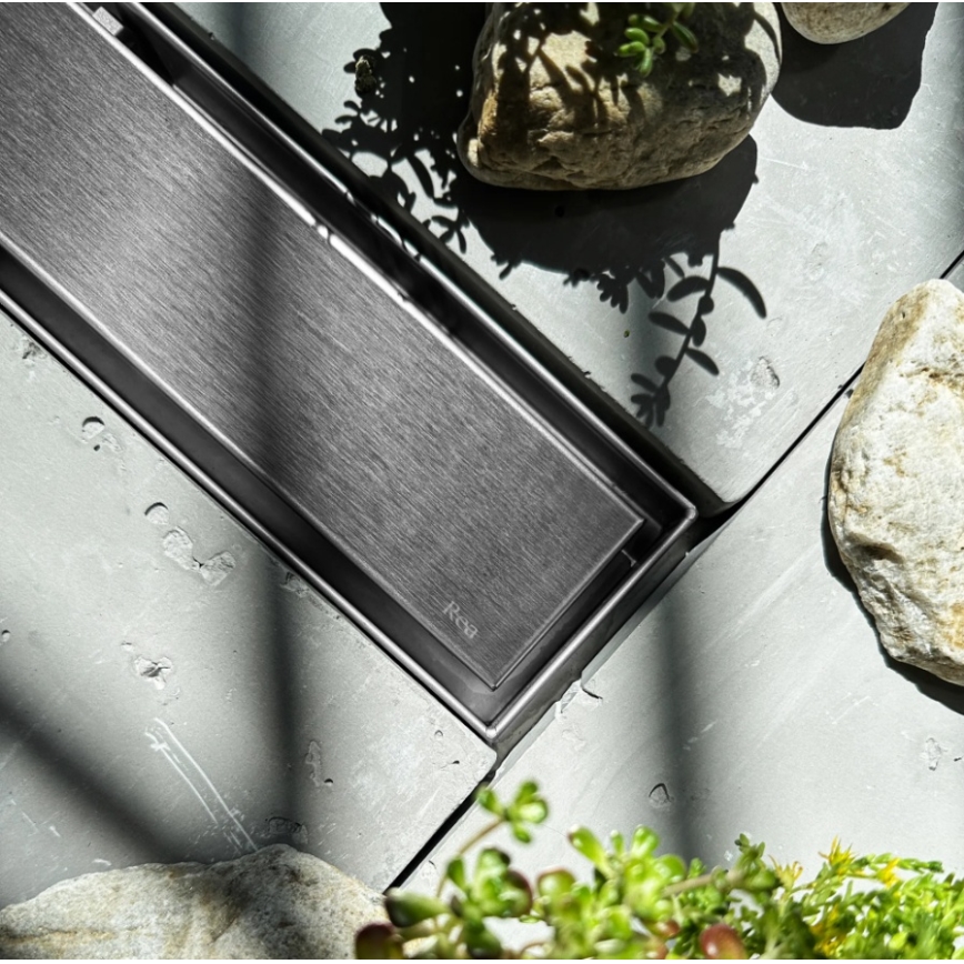 REA-G5808 - NEOX PRO 70 cm nerūdijančio plieno nuotekų latakas