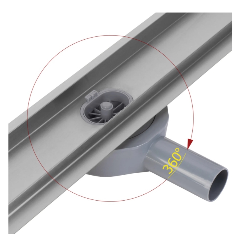 REA-G5809 - NEOX PRO 80 cm nuotekų latakas iš nerūdijančio plieno