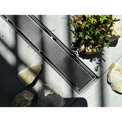 REA-G5809 - Nuotekų latakas NEOX PRO 80 cm nerūdijančio plieno