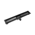 REA-G6600 - Nutekamasis latakas PURE NEOX 50 cm matinis juodas