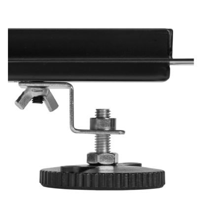 REA-G7803 - Nutekamasis latakas NEOX PRO 80 cm nerūdijančio plieno/juodas