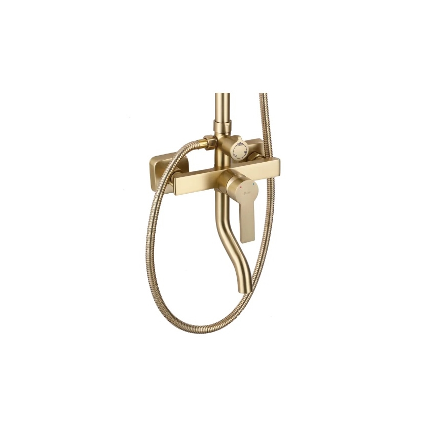 REA-P7841 - ARGUS dušo rinkinys su maišytuvu, šlifuoto aukso