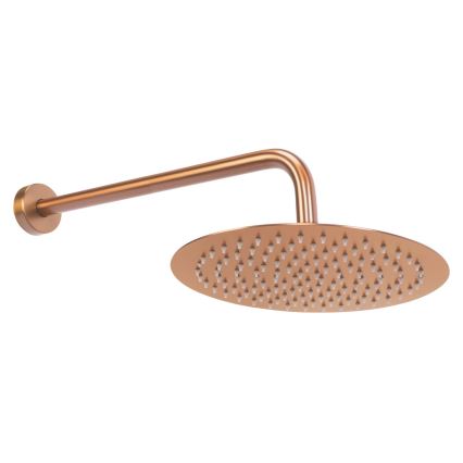 REA-P8809 - LUNGO potinkinis dušo komplektas su maišytuvu, šlifuotas varis