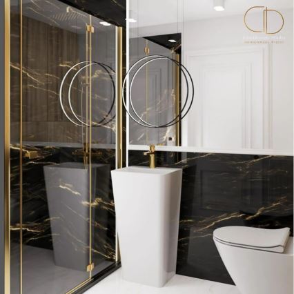 REA-U5637 - Laisvai pastatomas praustuvas ARIS 37,5x44 cm keramika/blizgi balta