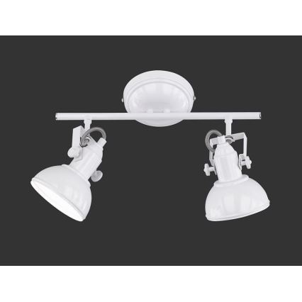 Reality - Akcentinis šviestuvas GINA 2xE14/40W/230V baltas