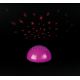 Reality - LED Jutiklinis projektorius SIRIUS LED/0,5W/3xAA rožinis