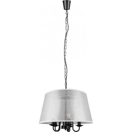 Reality - LED Sietynas, kabinamas ant grandinės CIMA 5xE14/40W/230V pilka