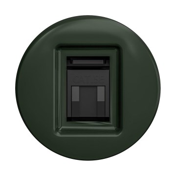 Reblig - retro duomenų lizdas be rėmelio, žalias