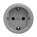 Reblig - retro namų lizdas SCHUKO be rėmo 230V/16A pilkas
