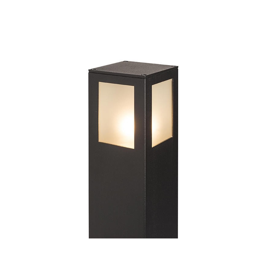 RED - Design Rendl - R10433 - Lauko lempa PONDER 1xE27/18W/230V IP44 juoda