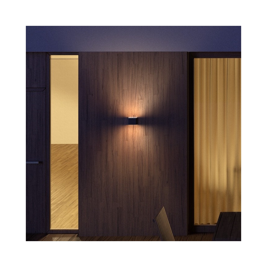 RED-Design Rendl-R12012- LED Sieninis lauko šviestuvas CHOIX 2xLED/3W/230V IP54