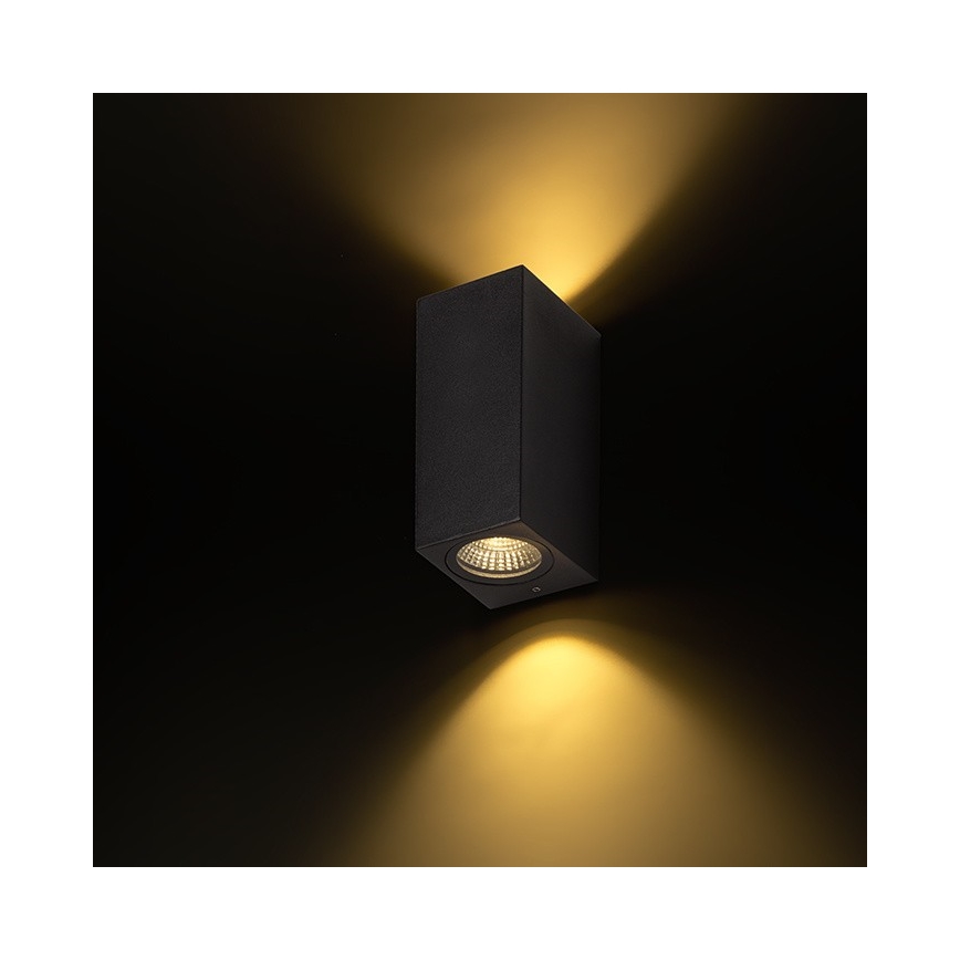 RED -Design Rendl-R12028- LED Sieninis lauko šviestuvas KUBI 2xLED/3W/230V IP54
