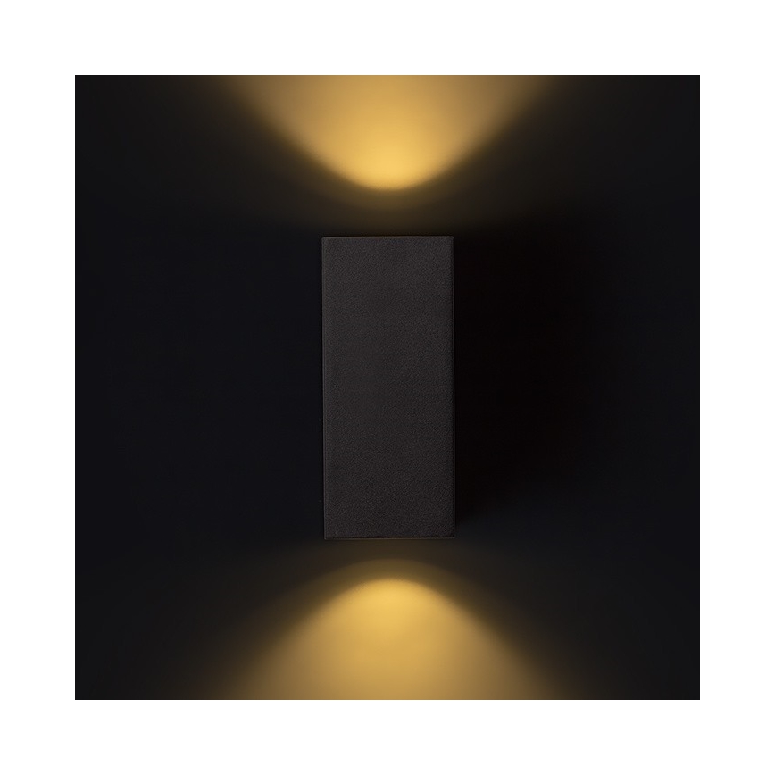 RED -Design Rendl-R12028- LED Sieninis lauko šviestuvas KUBI 2xLED/3W/230V IP54