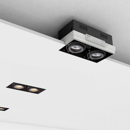 RED - Design Rendl - R12053 - Įleidžiamas šviestuvas ELECTRA 2xGU10/50W/230V