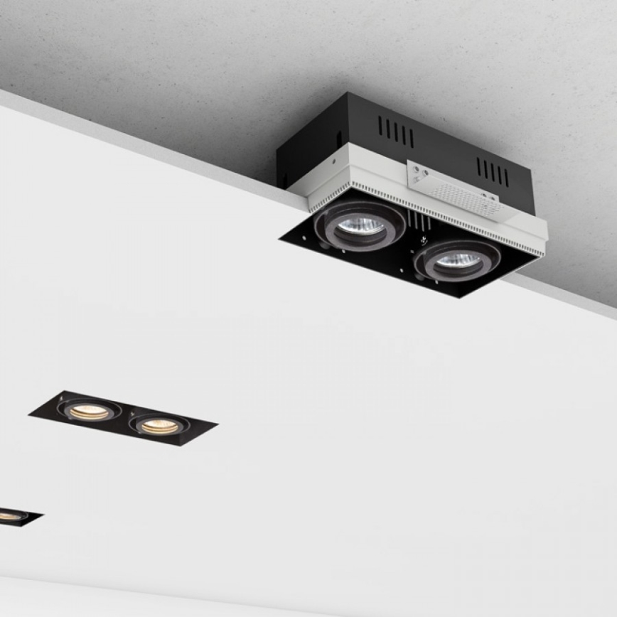RED - Design Rendl - R12053 - Įleidžiamas šviestuvas ELECTRA 2xGU10/50W/230V
