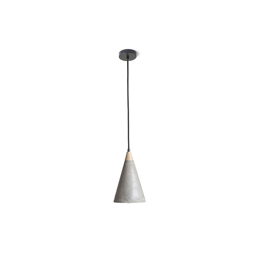 RED - Design Rendl - R12380 - Pakabinamas sietynas HEIDI 1xE27/28W/230V betonas/mediena