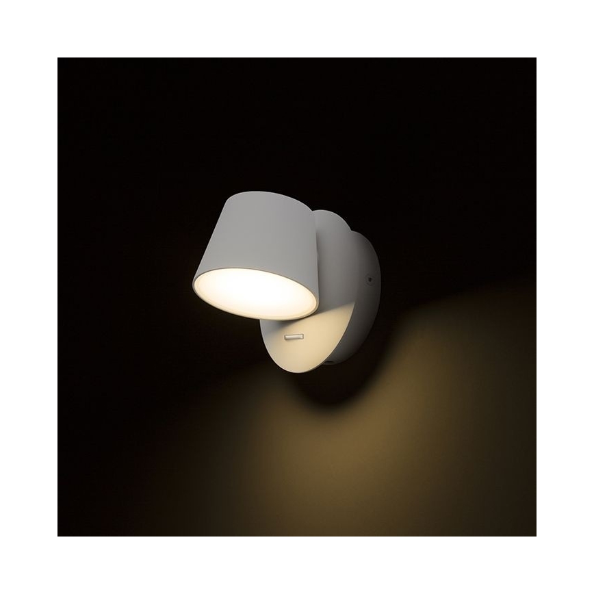 RED - Design Rendl - R12476 - LED Sieninis akcentinis šviestuvas AMADEUS LED/6W/230V baltas