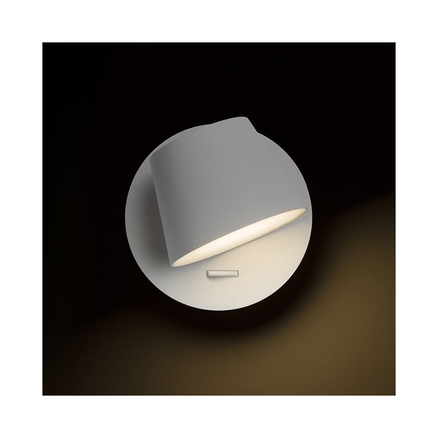 RED - Design Rendl - R12476 - LED Sieninis akcentinis šviestuvas AMADEUS LED/6W/230V baltas