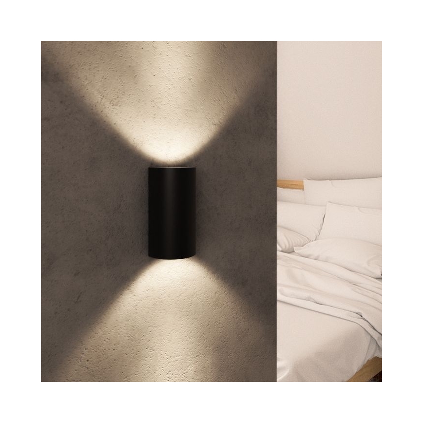 RED - Design Rendl - R12593 - LED Sieninis šviestuvas DAFFY LED/6W/230V juodas