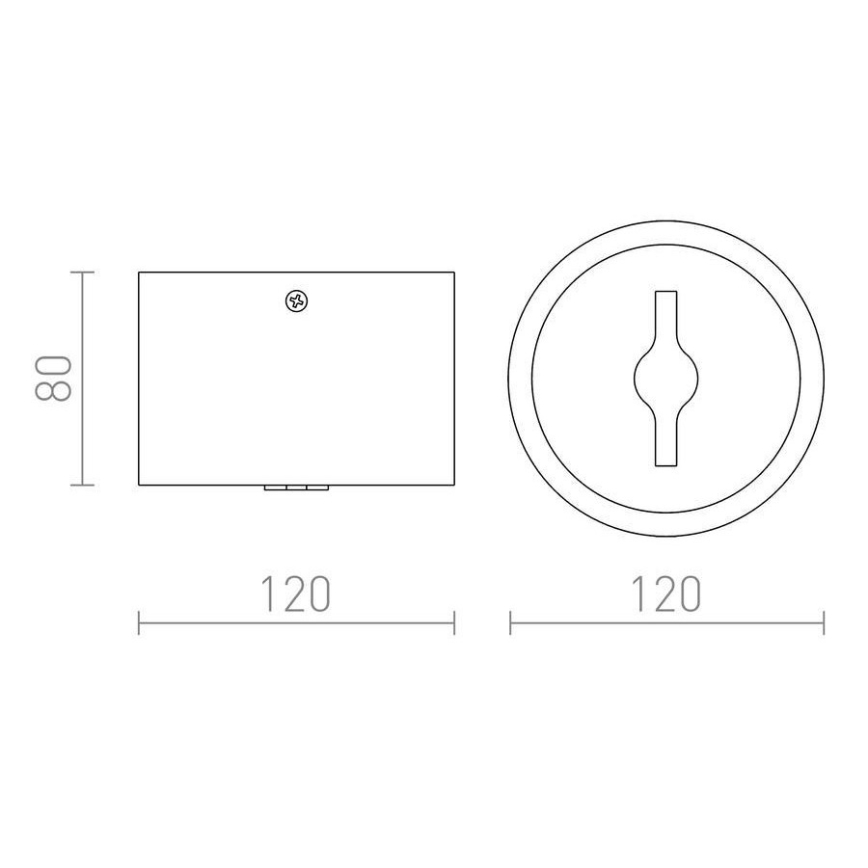 RED-Design Rendl-R12633-LED Reguliuojamas akcentinis šviestuvas KELLY LED/15W/230V baltas