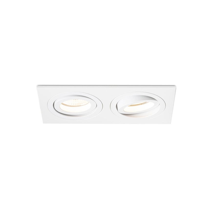 RED - Design Rendl - R12713- Įleidžiamas šviestuvas PASADENA 2xGU10/50W/230V